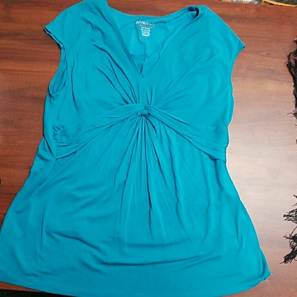 Miraclesuit tank top in blue