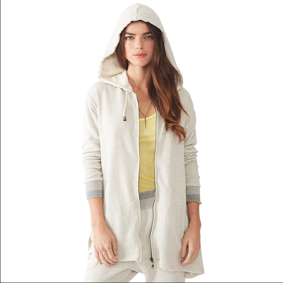 Alternative Apparel Drape-Hem Hoodie