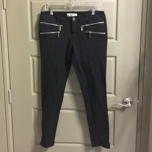 Michael Kors Moto Stretch Pant, Size 6