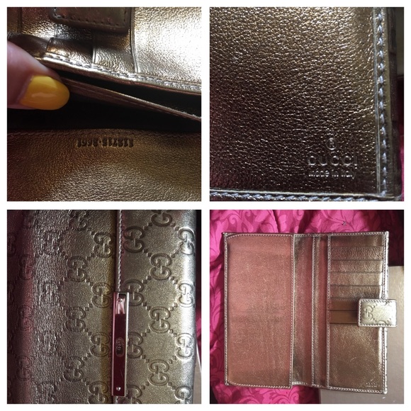 Gucci wallet rarely use