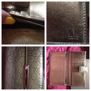 Gucci wallet rarely use