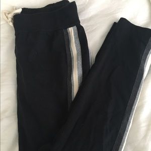 Jcrew black skinny sweat pants