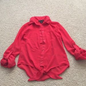 Pink blouse