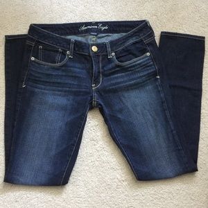 AE Skinny Blue Jeans Stretch