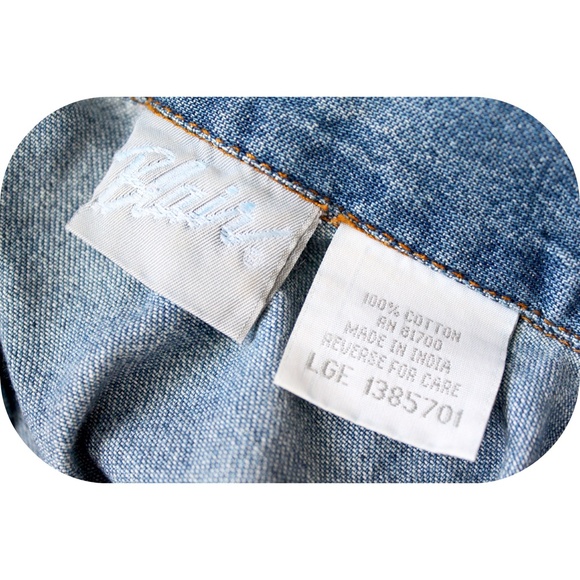 Floral Embroidered Cotton Denim Jacket - Picture 4 of 4