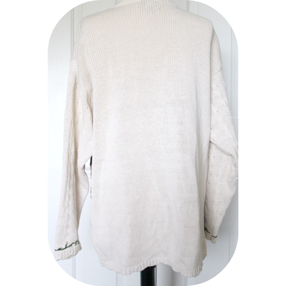 Chunky Floral Cardigan - Picture 2 of 3