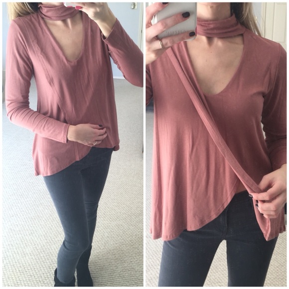 LAST ITEM▫️Rose Choker Long Sleeve - Picture 3 of 4