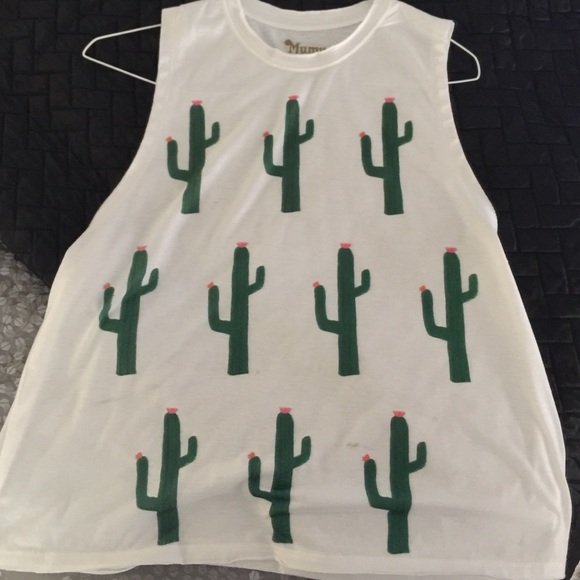 Mumu cactus muscle tee
