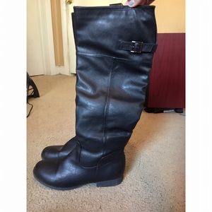 👻Womens Black Riding Boots