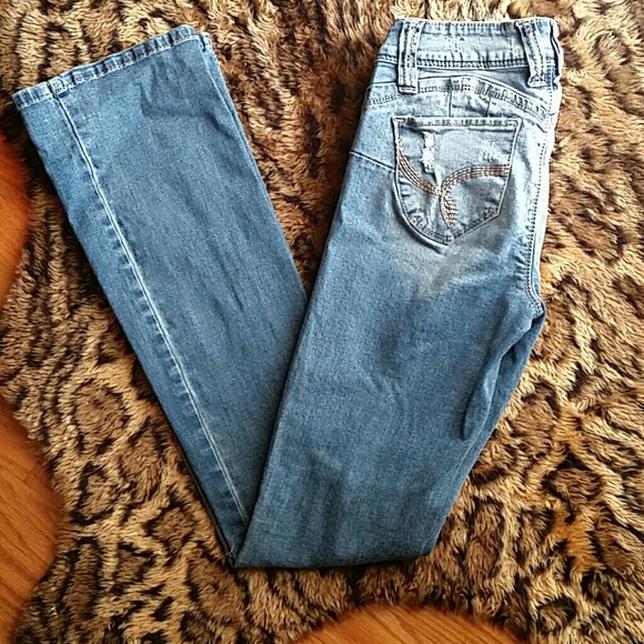 Distressed YMI wanna betta butt jeans