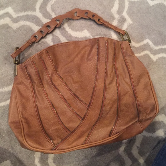 Jessica Simpson brown leather purse