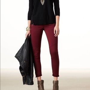 American Eagle Skinny Moto Pant, Size 8