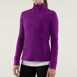 Purple lululemon zip up