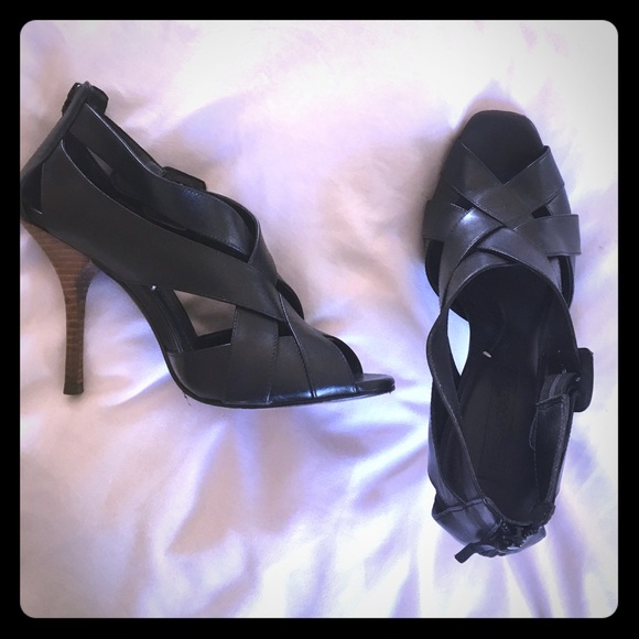 BCBG Black Leather