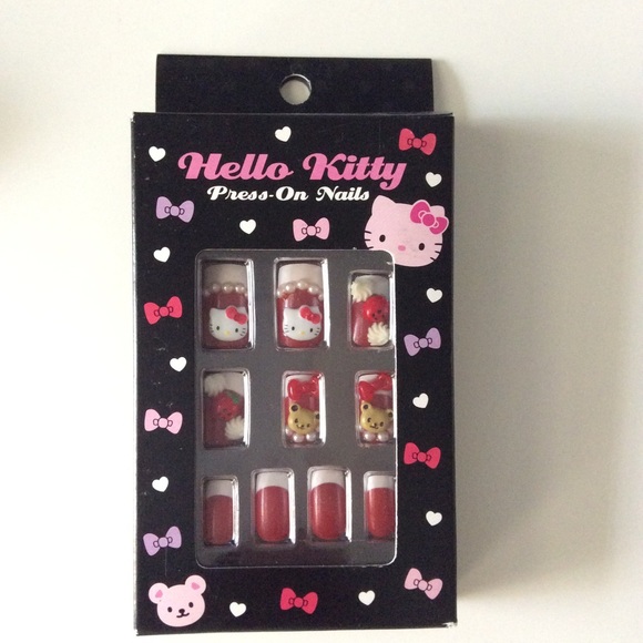 Hello Kitty Other - 🐱 💅🏻 Kawaii Hello Kitty deco nails