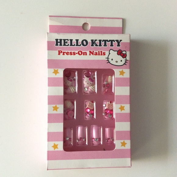 Hello Kitty Other - 🐱💅🏻 Kawaii Hello Kitty deco nails