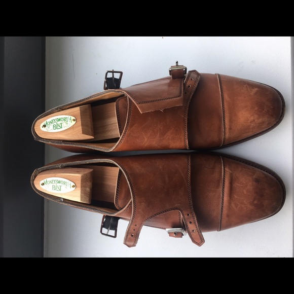 Alfred Sargent for J Crew Double Monk Strap Shoes main image 4