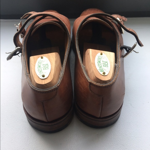 Alfred Sargent for J Crew Double Monk Strap Shoes