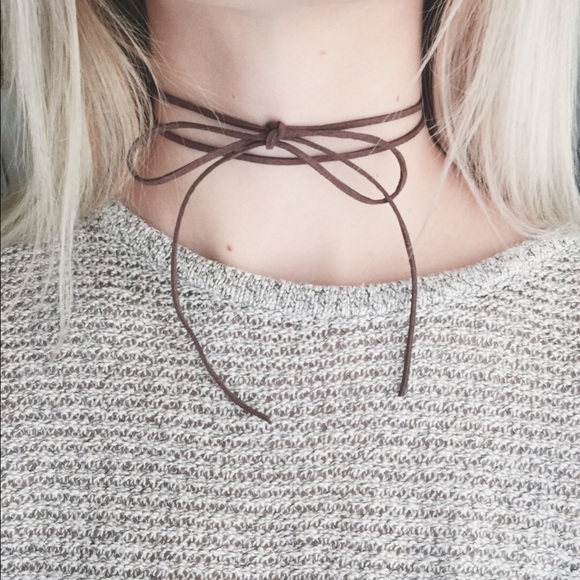 ✨Faux suede leather choker ✨MORE COLORS 2 FOR 1!!