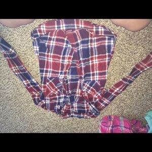 Plaid button up