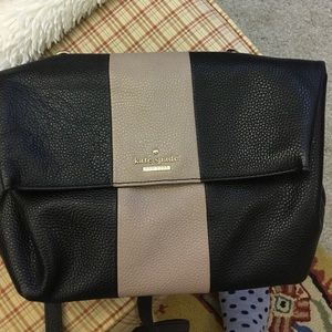 Kate spade pink and black purse