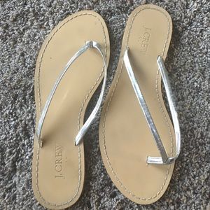 J. CREW flip flop sandals