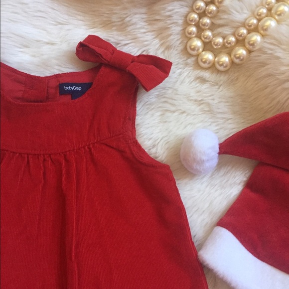 Red cord bow romper 🎅🏼