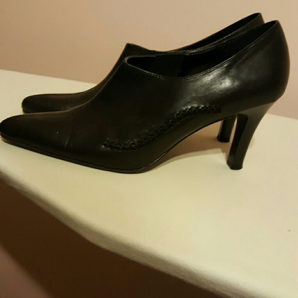 Black Bootie Genuine leather