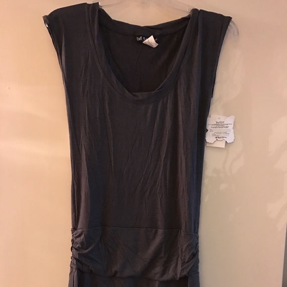 Gunmetal Self Esteem dress