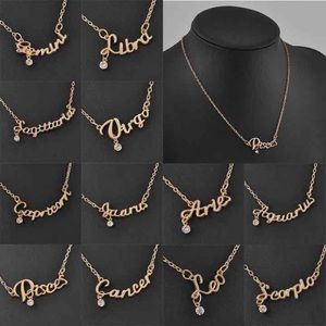 Zodiac necklace any sign