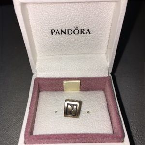 Pandora N charm