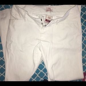 New without tags, white Merona Work Pants