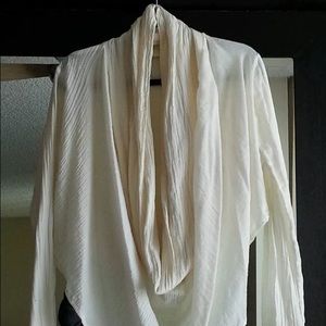 Free People Jen's Pirate Booty Cowl Neck Top