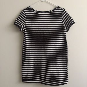 Minimalist cotton striped dress Everlane, Muji