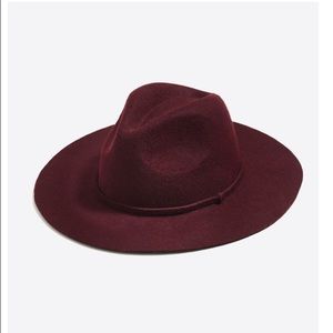 J Crew Classic Wool Fedora NWT