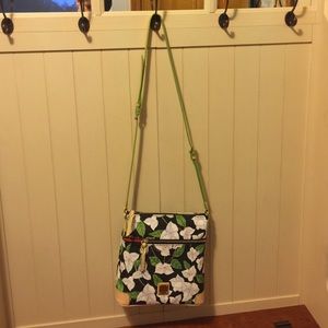 Downey & Burke  flower cross body