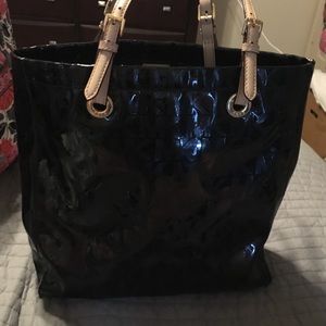 Mk black leather bag!