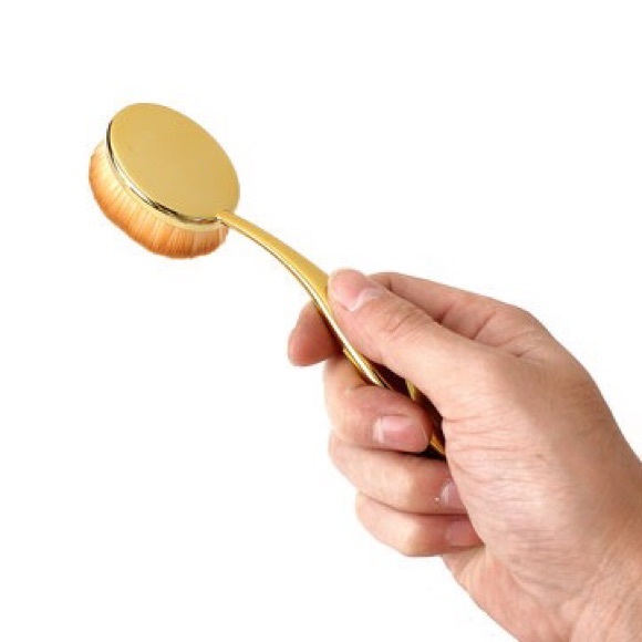 Makeup Brushes Set Gold - Picture 4 of 4