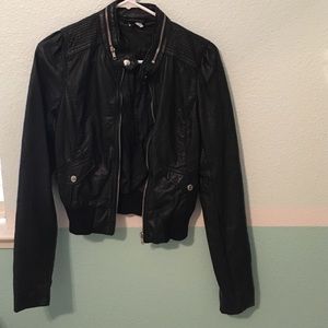 Leather jacket