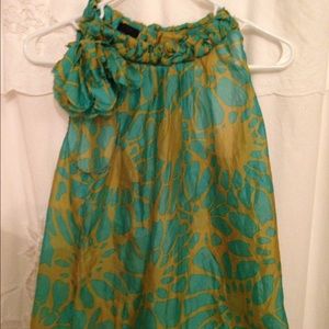 J Crew size 6 sleeveless blouse