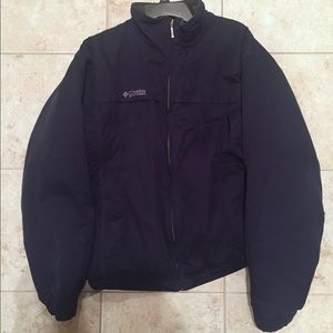 Mid/heavyweight Navy blue Columbia Jacket