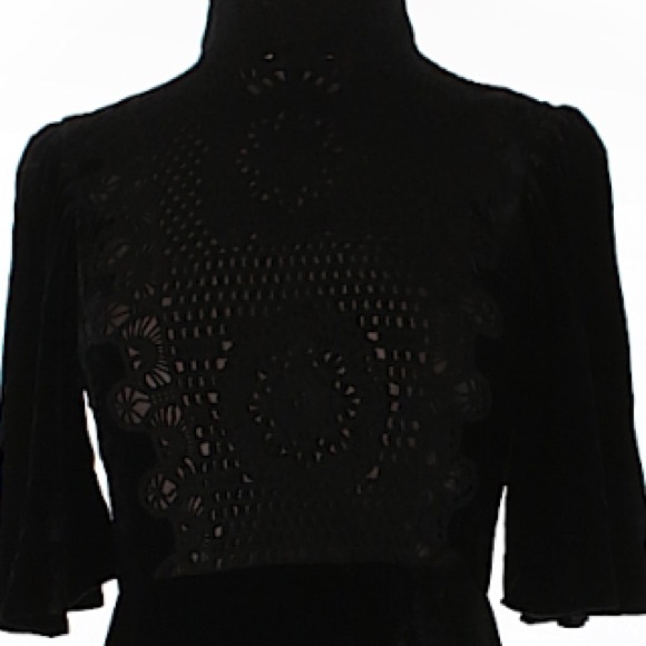 NWOT see through front dress.
