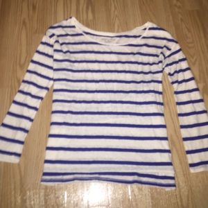 Long sleeve striped shirt for American eagle