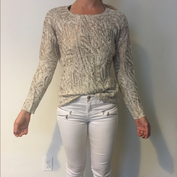Nic + Zoe long sleeve sweater