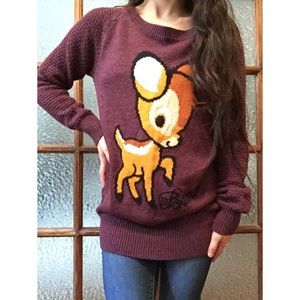 Disney + H&M Bambi Sweater