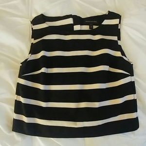 Banana  Republic Striped Crop Top