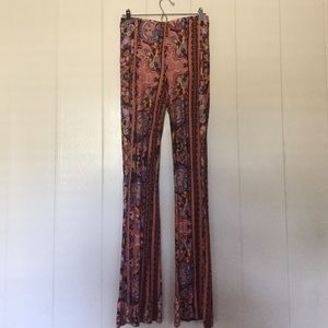 Printed bellbottoms