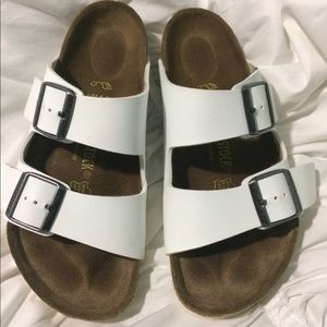 White Birkenstocks
