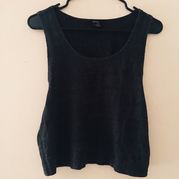 ✨Dark Grey Muscle Tee✨