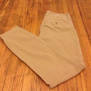 Gently used Jcrew cropped khakis.